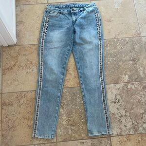 Like new INC fashion basics straight mid rise denim jeans